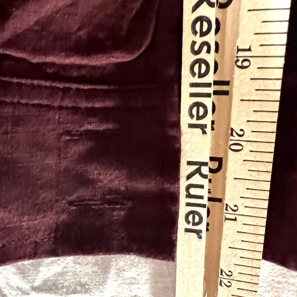 FAVLUX Cotton Maroon High Low RollUp Sleeves - Picture 9 of 9